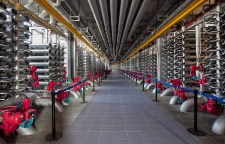 Filters for the production of drinking water by the SEDIF